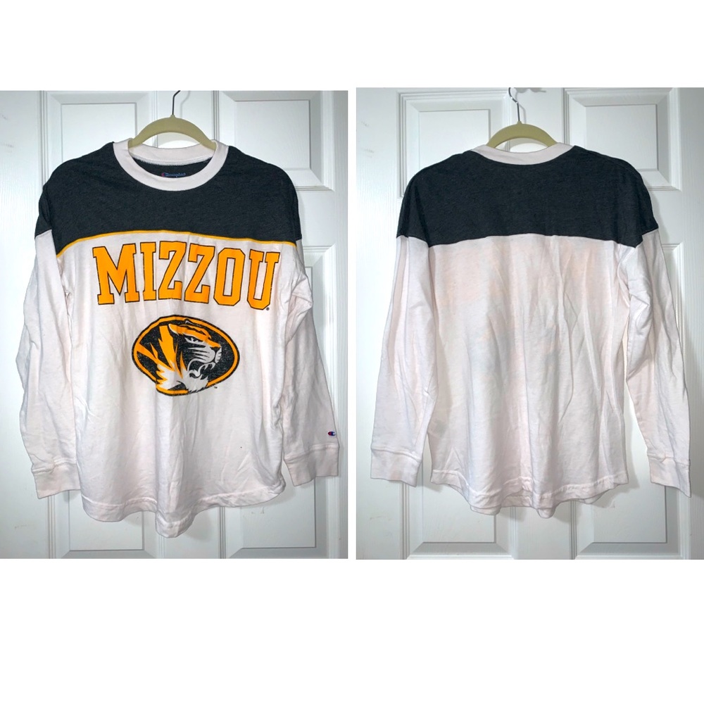 SAMs line: sports teams: MIZZOU long sleeve